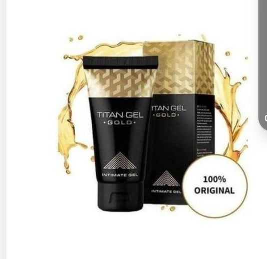 Titan Gel Gold + FREE Titan Gold Penis Enlargement Gel
