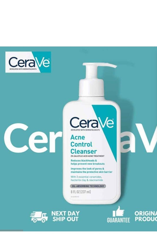Cerave Acne Control Cleanser With 2% Salicylic Acid 237ml