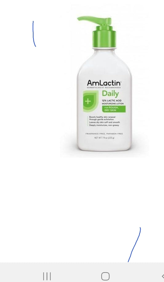 Amlactin Lactic Acid 12% Moisturizing Hydrating & Nourishing Body Lotion